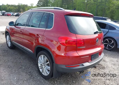 2015 Volkswagen Tiguan Sel from USA, damaged, VIN WVGAV7AX8FW070311